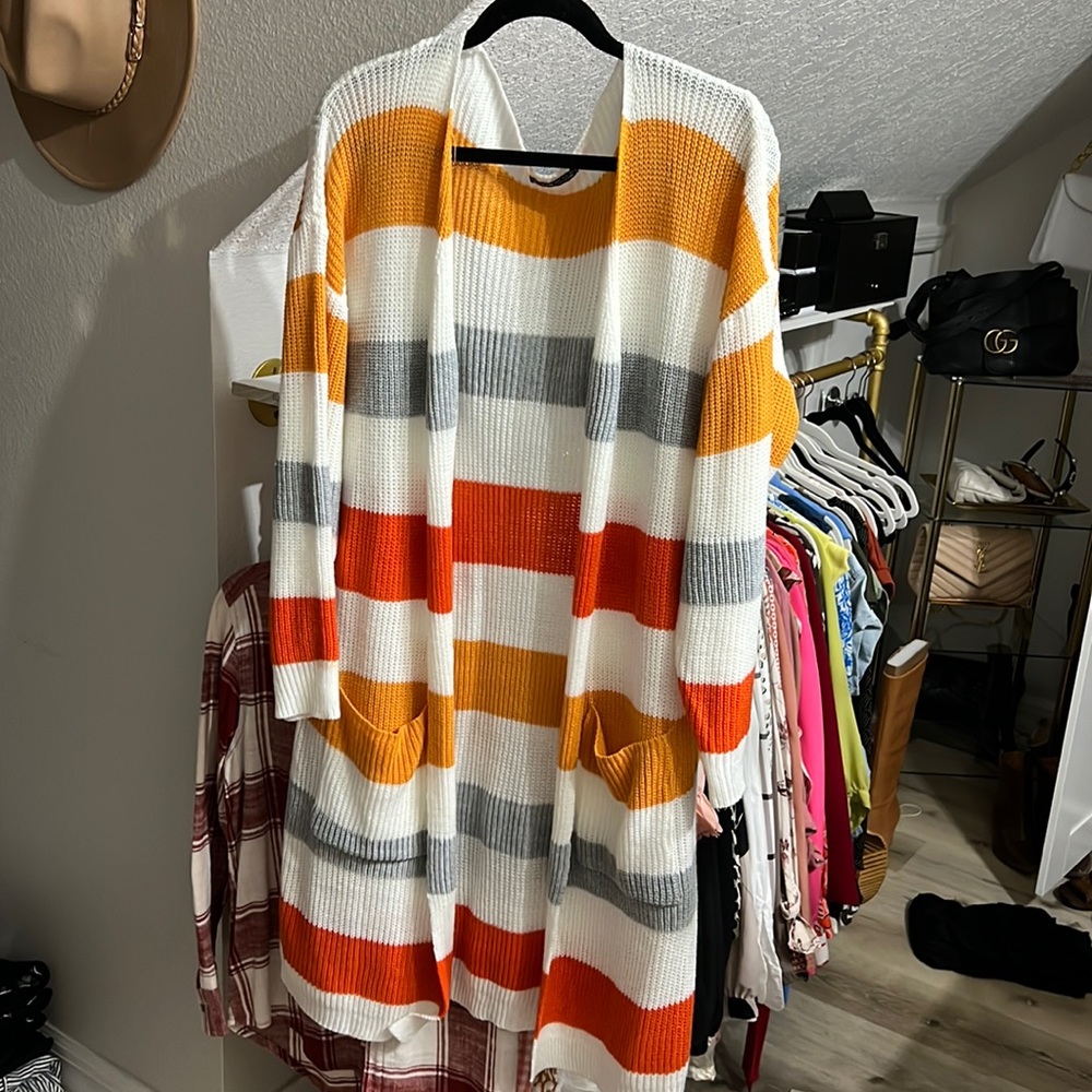 Colorful cardigan